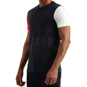 T-shirts décontractés pour hommes, élégants, confortables et en coton, parfaits pour la salle de sport, les activités de plein air, les voyages et la mode quotidienne. - Product Image 2