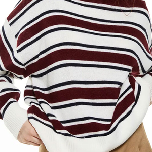 Cardigan en tricot à motif losanges pour femme, boutonné sur le devant, doux, à manches longues, col classique, haut décontracté à superposer, couleurs personnalisables - Product Image 6