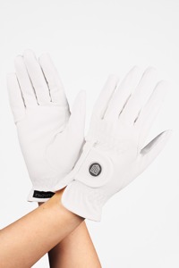 Gants d'équitation en cuir synthétique avancé, respirants et antidérapants, pour sports équestres, fourniture directe d'usine OEM - Product Image 2
