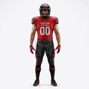 Tenues d'entraînement personnalisées pour équipes de football avec graphiques d'équipe, en maille extensible, production en gros - Product Image 3