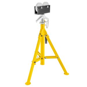 Soporte de Tubo con Ruedas de Altura Ajustable de 0.5-12 Pulgadas, Máquina Elevadora de Tubos Portátil de Alta Capacidad de 32-55 Pulgadas, Gato Plegable de 2500 Lb - Product Image 2
