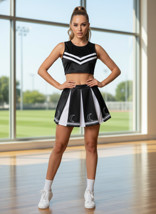 Uniformes de cheerleading en gros, fabricant OEM ODM, fournisseur, usine directe, export, vêtements de cheerleading de qualité - Product Image 4