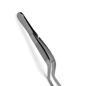 Pinzas Micro Adson de agarre cómodo, instrumentos quirúrgicos con puntas rectas delicadas, mango ergonómico, hemostáticas para cirugía. - Product Image 1