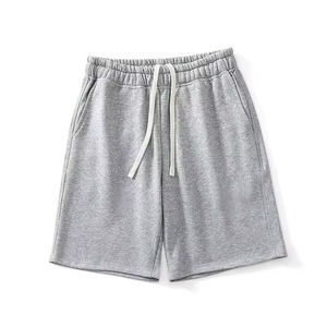 <b>Men</b> Navy Blue Cotton Drawstring Shorts Regular Fit Solid Color Knitted Stretch Swim <b>Trunk</b> - Product Image 6