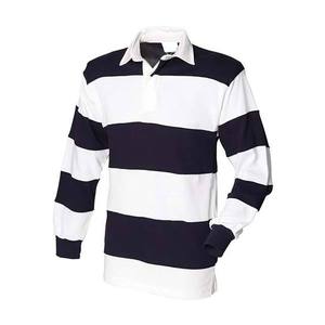 เสื้อรักบี้แขนยาวโพลีเอสเตอร์คุณภาพดีเยี่ยม ทนทาน ปรับแต่งได้ตามต้องการ พร้อมโลโก้สั่งทำด้านหน้า/ด้านหลัง เสื้อรักบี้ผู้ชายสำหรับผู้ใหญ่ ปี 2026 - Product Image 2