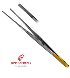 Pinzas Quirúrgicas Semken de Carburo de Tungsteno con Dientes Serrados 1x2, Instrumento Quirúrgico de Acero Inoxidable, Pinzas Médicas de Precisión - Product Image 4