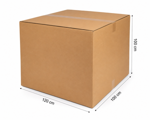 Caja de Envío de Cartón Corrugado Resistente, Embalaje de Cartón RSC Cerrado Ecológico para Comercio Electrónico - Product Image 2