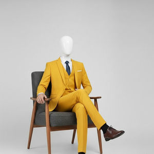 Traje de Hombre 2026, Diseño Único, Corte Ajustado, Doble Botonadura, Elegante, para Trabajo, Negocios y Eventos Formales - Product Image 3