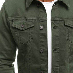 เสื้อแจ็คเก็ตยีนส์วินเทจสไตล์ลำลองแบบมีฮู้ด ป้องกันลม พิมพ์ลายโลโก้ด้านหน้า เหมาะสำหรับเล่นกีฬา เดินป่า กิจกรรมกลางแจ้ง สำหรับผู้ชาย ฤดูหนาว - Product Image 5