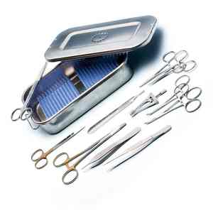 Modelo Anatómico de Animales Exóticos, Juego de Instrumentos Veterinarios de 12 Piezas, Acero Inoxidable, Duradero, Manual, Certificado CE - Product Image 5