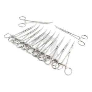 Pinzas Hemostáticas Curvas de Acero Inoxidable Autoclavables Rankin Crile de 6.25 Pulgadas, Pinzas Quirúrgicas Premium, Instrumentos Médicos Dentales - Product Image 1