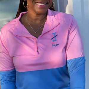 Sudadera Casual de Mujer Jack Jill con Cierre de Cremallera de 1/4, Diseño Bicolor, Logotipo Personalizado Bordado, Bloques de Color, Top de Alto Rendimiento, Suministro al por Mayor OEM - Product Image 6