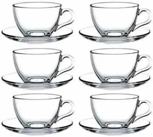 Verre isolant de haute qualité, résistant à la chaleur, écologique, grand gobelet de 300 mm de diamètre, tasse à bière et à café avec poignée - Product Image 1