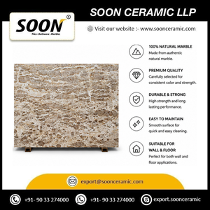 Mármol Serpentina Ecológico Pulido en Tono Marrón Antiguo, Gran Losa, Diseño 3D, Decoración Moderna para Pared de Sala de Estar, Rajasthan SOON - Product Image 3