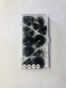 Cils synthétiques coréens faits à la main 2D 3D 4D 5D 6D, pose thermique, bouquets de cils en vrac, base fine et pointue 0,07 mm D/C personnalisable - Product Image 5