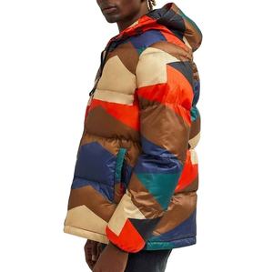 Chaqueta Acolchada de Invierno para Hombre, de Alta Calidad, Nueva Moda, Venta al Por Mayor, Personalizada, de Manga Larga, con Estampado por Sublimación - Product Image 2