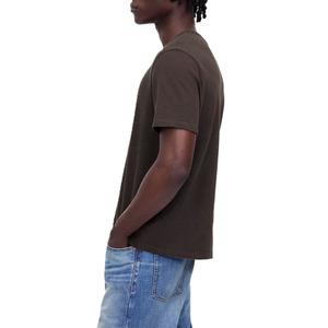 Camisetas de Algodón en Tonos Tierra para Hombre, Manga Corta, Corte Regular, Camiseta Lisa, Ropa Casual, Suministro de Marca Privada, Camiseta Casual para Hombre - Product Image 5