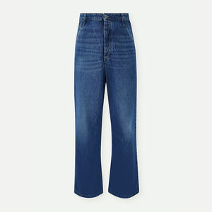 MEESAM Jeans de Mezclilla para Hombre y Mujer, 100% Algodón, Secado Rápido, Varios Colores, Corte Regular, Estilo Casual Lavado, Recto, para Invierno - Product Image 3