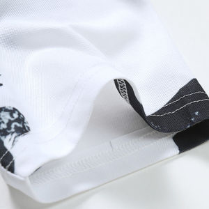 Camisas de Solapa con Estampado Bordado Personalizado, Camiseta Polo para Hombre 100% Algodón Poliéster Estampada - Product Image 5