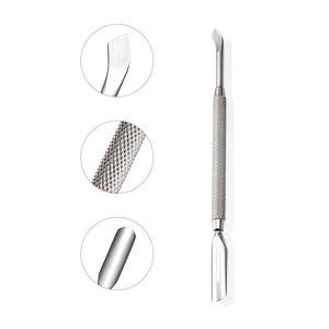 S-511 Empujadores de Cutículas con Mango Ruso Nghia, Empujadores de Cutículas de Doble Punta para Manicura, Removedores de Esmalte de Uñas con Borde Afilado - Product Image 3