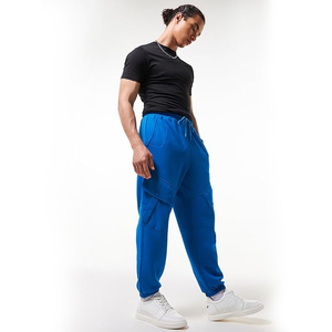 Pantalones Jogger de Tela Twill para Hombre, Pantalones Deportivos Casuales, Corte Ajustado, Puños Elásticos, Algodón Resistente, Ropa Urbana - Product Image 4