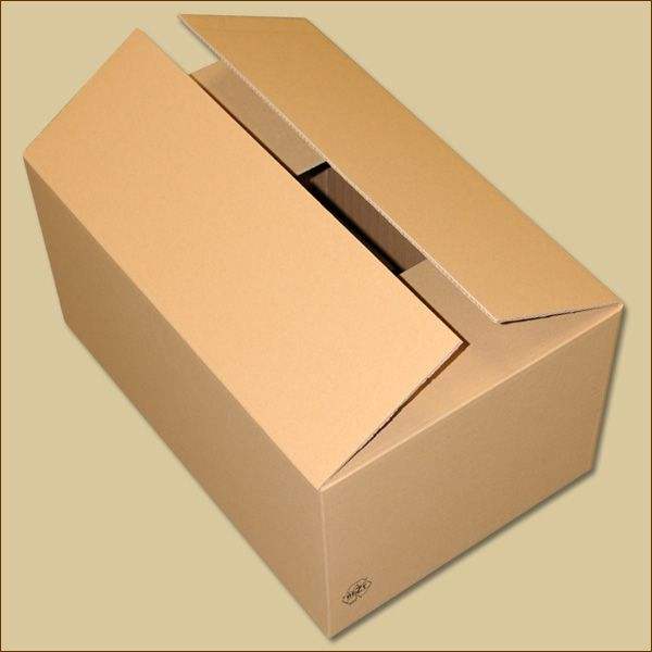 Two-Walled Corrugated Cardboard Box 590 x 390 x 285 mm for Shipping-Paper Boxes