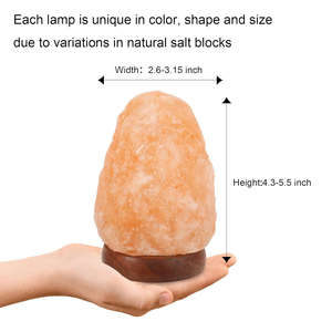 Lámparas de Sal Natural Hechas a Mano, Iluminación Decorativa, Fabricante OEM ODM, MOQ Bajo y Producción Rápida de Fábrica - Product Image 2