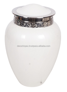 Classic American Style Metal Funeral Urn <b>for</b> <b>Ashes</b> <b>for</b> Honoring Memories Memorial Urn with Polished Design at wholesale price - Product Image 4