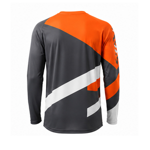 Jersey de Motocross Transpirable con Diseño Sublimado a Precio Razonable, Ropa Deportiva de Poliéster para Carreras de Motocross - Product Image 3