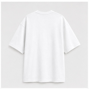 Camisetas Blancas Extra Grandes Personalizadas al por Mayor, Unisex, Cuello Redondo, Manga Corta, Corte Holgado, Estilo Urbano, Fabricante - Product Image 2