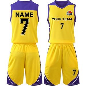 Uniforme de Baloncesto Personalizado de Alta Calidad – Camiseta y Pantalones Cortos Sublimados 100% Poliéster - Product Image 5