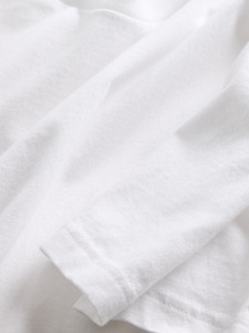 T-shirt en coton blanc uni pour homme, manches courtes, col rond, coupe classique, jersey décontracté, couleur unie, design vierge, fabrication OEM - Product Image 4