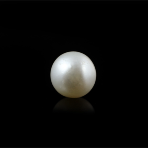 Perle d'eau douce en vrac, 5,5 carats, qualité AA, perle bouton blanche pour bijoux fins - Product Image 2