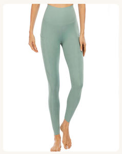 Leggings Premium pour Femmes à Prix de Gros, Tissu de Qualité et Ceinture Flatteuse, Pantalons de Yoga Personnalisés pour Femmes, Coutures Robustes AI-YL-040 - Product Image 2