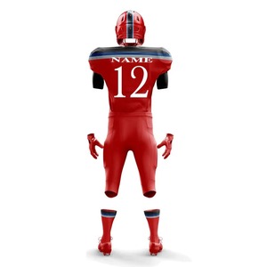 Maillot de football américain de haute qualité à manches courtes, grande taille, meilleur prix, nouvelle arrivée, uniformes personnalisés 100% polyester, en solde - Product Image 3