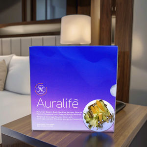 Auralife Relaxation Sleep, Extracto de Hoja de Maíz Maizinol, L-Teanina, Rhodiola Adaptógeno en Sobres, 4 para el Estrés, Calma y Equilibrio - Product Image 1