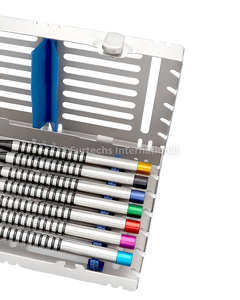 Kit de chirurgie d'implant dentaire Surtehs, 5 pièces, ensemble d'instruments manuels à hexagone interne pour poinçonnage tissulaire - Product Image 6