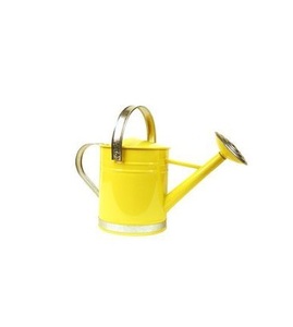 Regadera moderna de metal para plantas de interior, diseño elegante y moderno, cuerpo resistente al óxido, agarre cómodo. - Product Image 1