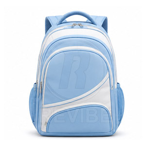 Practical Nylon School <b>Backpack</b> 30-40L Large Capacity Zipper Compartments Lightweight Eco-Friendly Adjustable <b>Strap</b> for College - Product Image 2