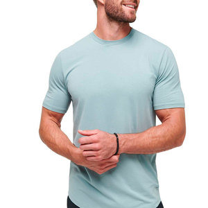 Camisa de Manga Larga para Hombre, 100% Algodón, Moderna, Duradera, Cómoda, Cuello Redondo, Ropa Deportiva para Uso Diario, Estilo Casual y Fitness - Product Image 1