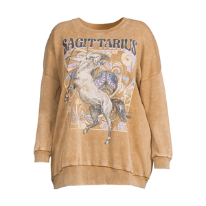 Sudaderas de cuello redondo para mujer, estampadas digitalmente, para la temporada de invierno, a la moda, informales, elegantes, de BD. - Product Image 4