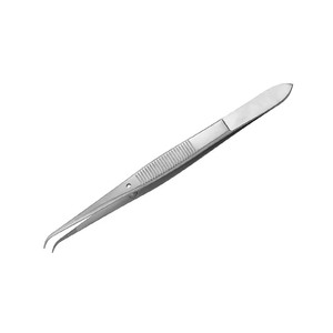 Pinces Perry Premium en Acier Inoxydable, Pinces à Coton Dentaire, Pincettes Angulées Dentelées, Instruments Chirurgicaux Certifiés CE ISO - Product Image 4