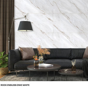 แผ่นพอร์ซเลนแกะสลักลวดลายลึกแบบสถาปัตยกรรม ขนาด 60x120 ซม. 600x1200 มม. 24x48 นิ้ว  ผิวสัมผัสเชิงมิติที่เป็นนวัตกรรมใหม่สำหรับการตกแต่งภายในที่หรูหรา - Product Image 1