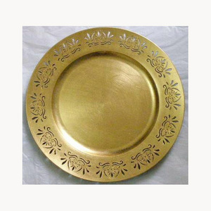 Nouvelle Arrivée Assiette de Présentation Métallique Élégante Décorative pour Mariage et Dîner, Sous-Assiette Personnalisée de Qualité Supérieure, Nouveau Design - Product Image 6