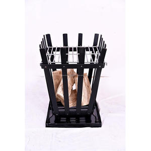 Powder-Coated Steel <b>Fire</b> <b>Pit</b> in Forest Green or Terracotta Red - Product Image 6