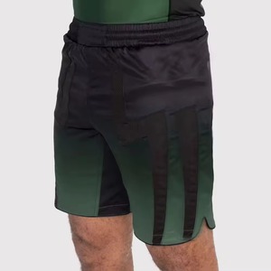 Pantalones Cortos de MMA para Hombre con Abertura Lateral, Elásticos, para Grappling, Artes Marciales, Entrenamiento, en Venta - Product Image 3