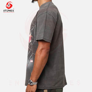 Camiseta Gráfica Oversize de Estilo Vintage, Holgada, Transpirable y Ecológica, con Diseño Personalizable - Product Image 5