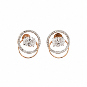 นาไมวา 14ct โรสโกลด์ โอวัลคัทจี้สร้อยคอผู้หญิง งานขัดเงาคุณภาพสูง เครื่องประดับงานแต่งงาน ของขวัญงานเลี้ยง - Product Image 4