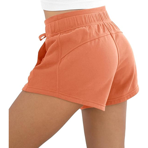 Customize 3 Pack Women's Bermuda <b>Shorts</b> with Pockets Drawstring High Waist Casual Workout <b>Lounge</b> <b>Shorts</b> Solid Color <b>Short</b> - Product Image 3