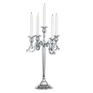 Nouveau Candelabre Décoratif Doré Brillant en Laiton pour Mariages et Événements – Support de Bougies Métallique pour Église - Product Image 6